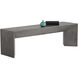 Nomad Grey Outdoor Bench